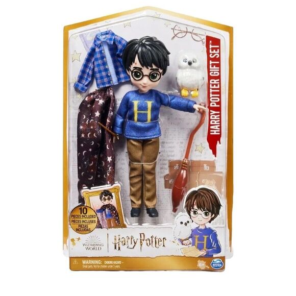 Wizarding World Harry Potter Figure 10 Pcs Harry Potter Gift Set Collectible NIB - Picture 1 of 4